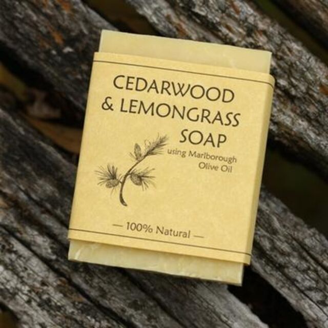 Cedarwood and Lemongrass Soap - Medium
