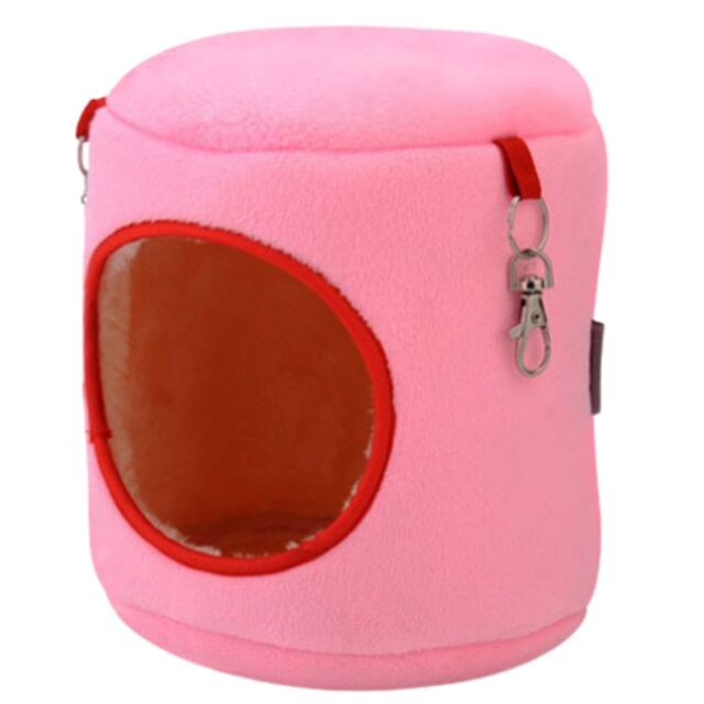 Flannelette Hanging Pet Nest - Pink